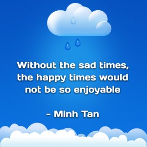 sad happy times quote