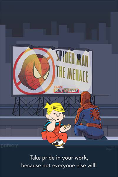 spidey dennis menace